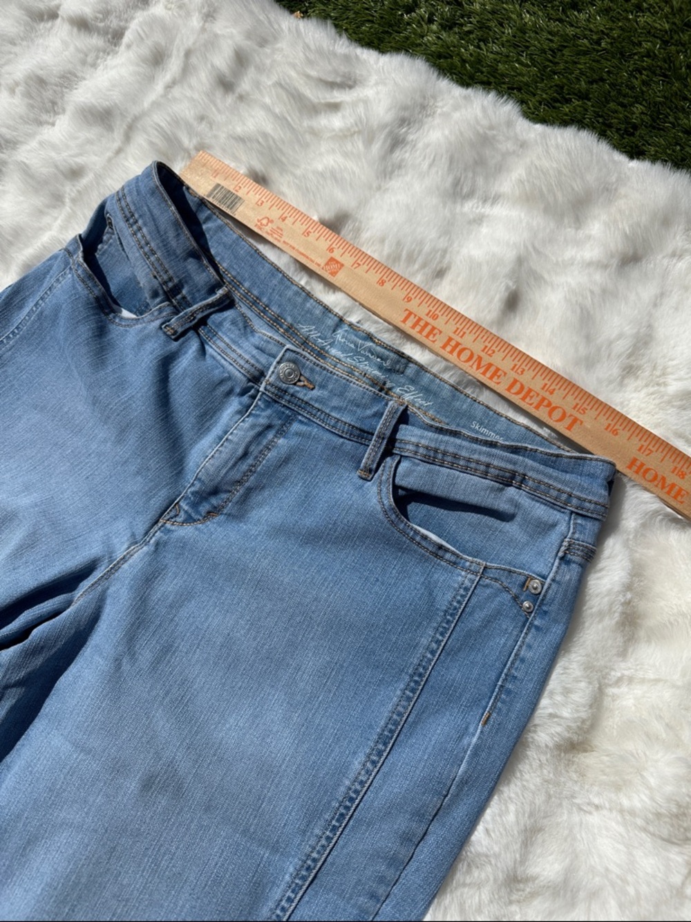 Gloria vanderbilt skimmer Bermuda shorts - pair of 2 size 16P - Picture 4 of 7